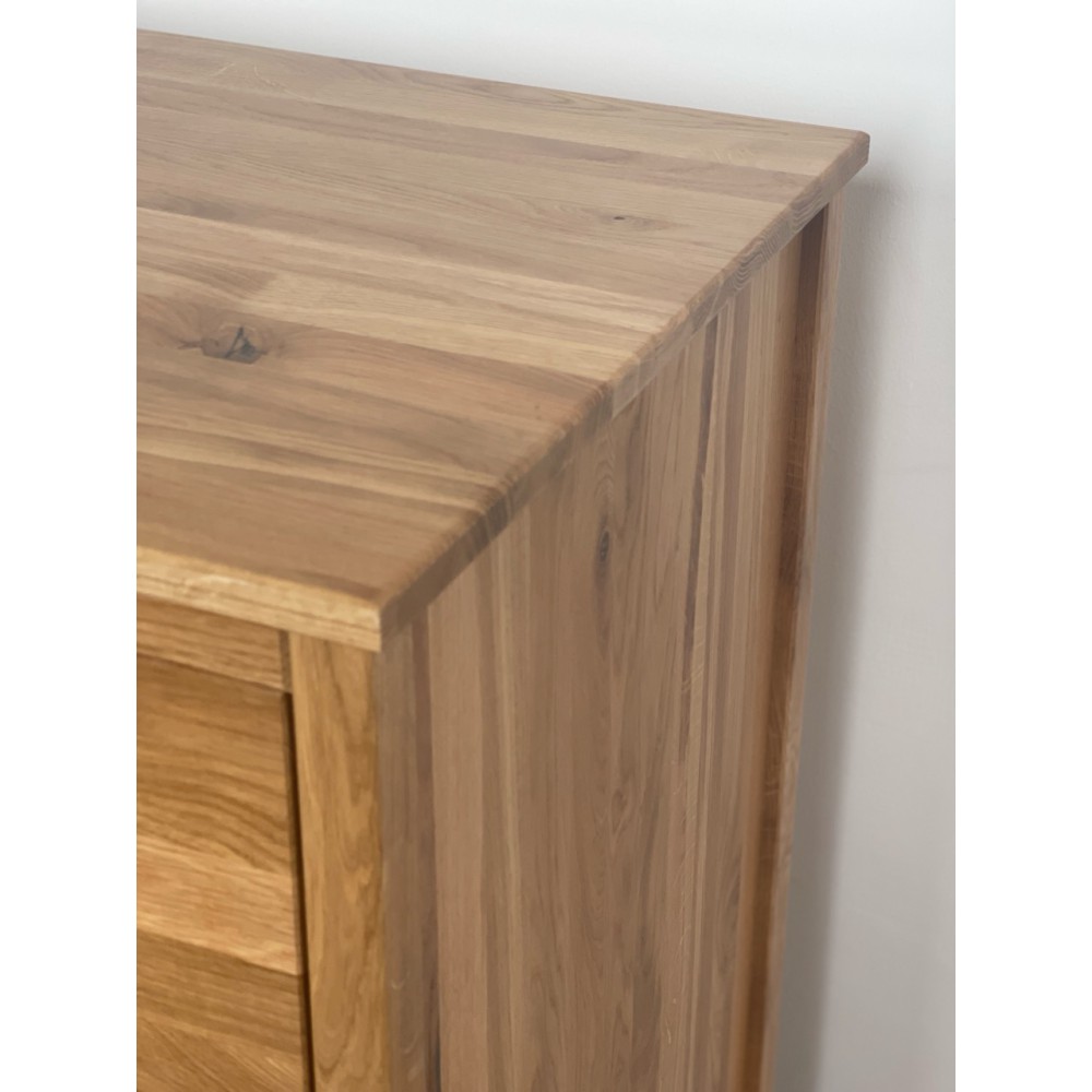 Dębowy regał SCANDIC I dziki dąb