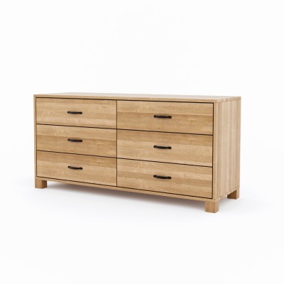 Dębowa komoda TEKO 6s