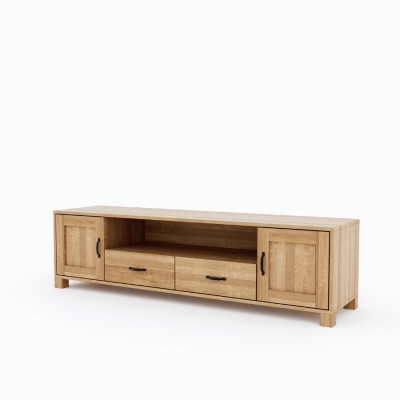 Dębowa komoda RTV TEKO 2s + 2d