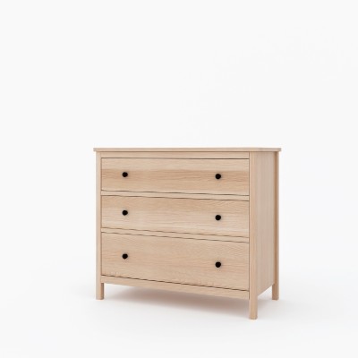 Bukowa komoda w stylu skandynawskim Scandic 3s