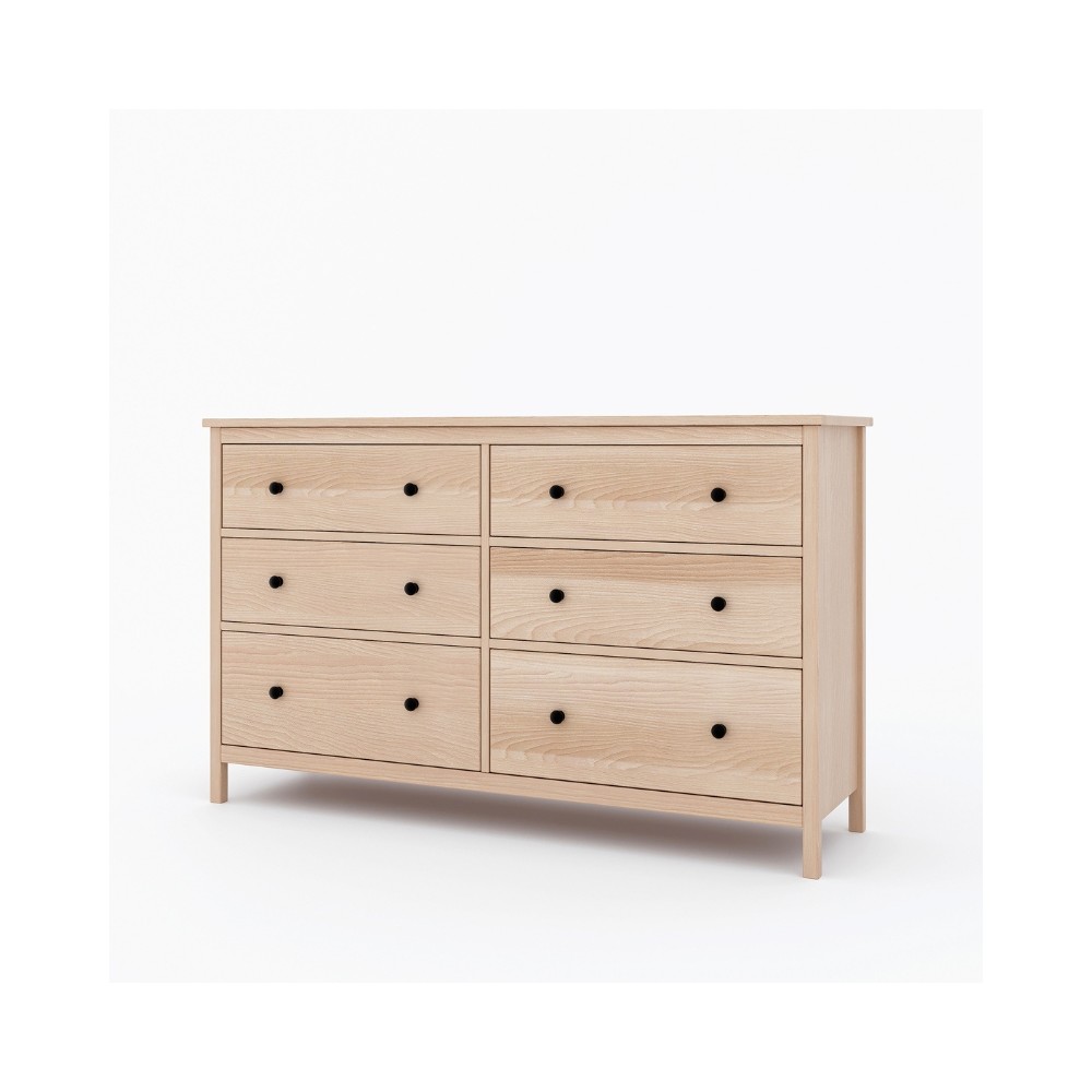 Bukowa komoda w stylu skandynawskim Scandic 6s