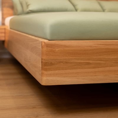 Łóżko Lewitujące Zen, Dębowe | Polskie | Drewniane do Sypialni