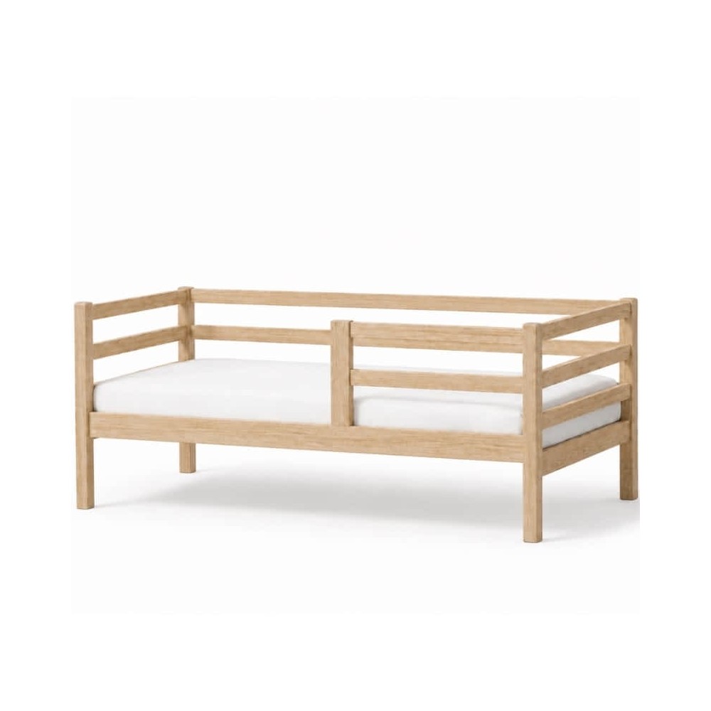 Łóżko dziecięce ANNA 140x80 z naturalnego drewna.
