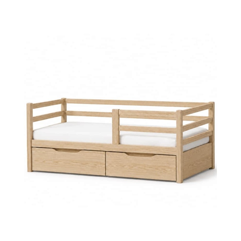 Łóżko dziecięce ANNA z szufladami 140x80.