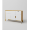 Komoda bukowa RETRO ( 3D + 3S )