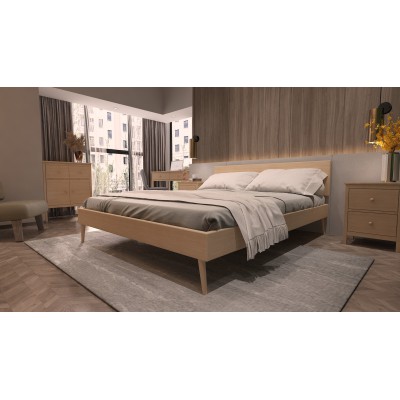 Bukowa witryna w stylu skandynawskim Scandic 2d+3s