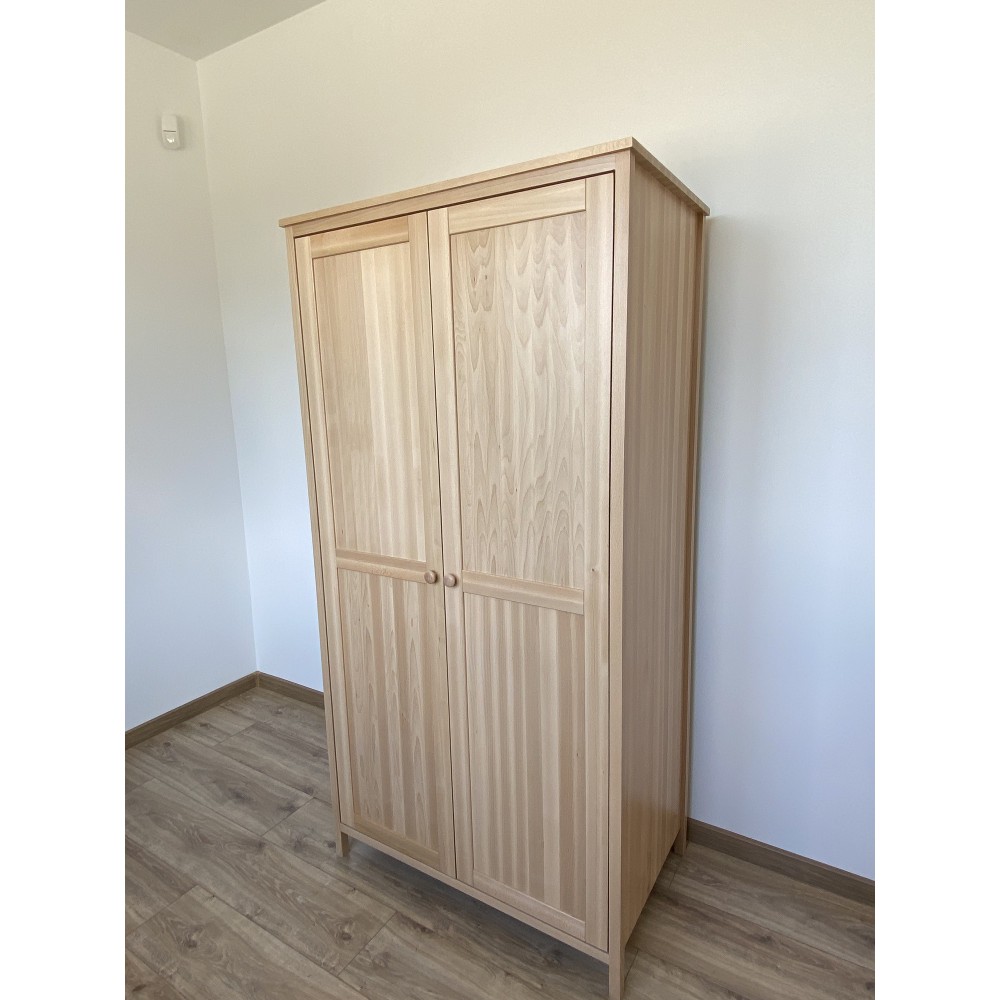 Bukowa szafa w stylu skandynawskim Scandic 2s